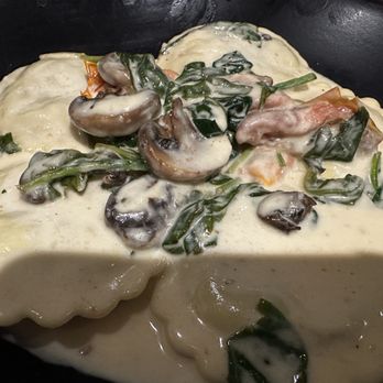 The Current Kitchen and Bar - Mushroom Raviolli - American Near Me - Manchester, New Hampshire The Current Kitchen and Bar - Mushroom Raviolli - American Near Me - Manchester, New Hampshire