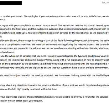 Lemaje Skin Care - Owner's Response - Skin Care Near Me - Beverly Hills, California Lemaje Skin Care - Owner's Response - Skin Care Near Me - Beverly Hills, California