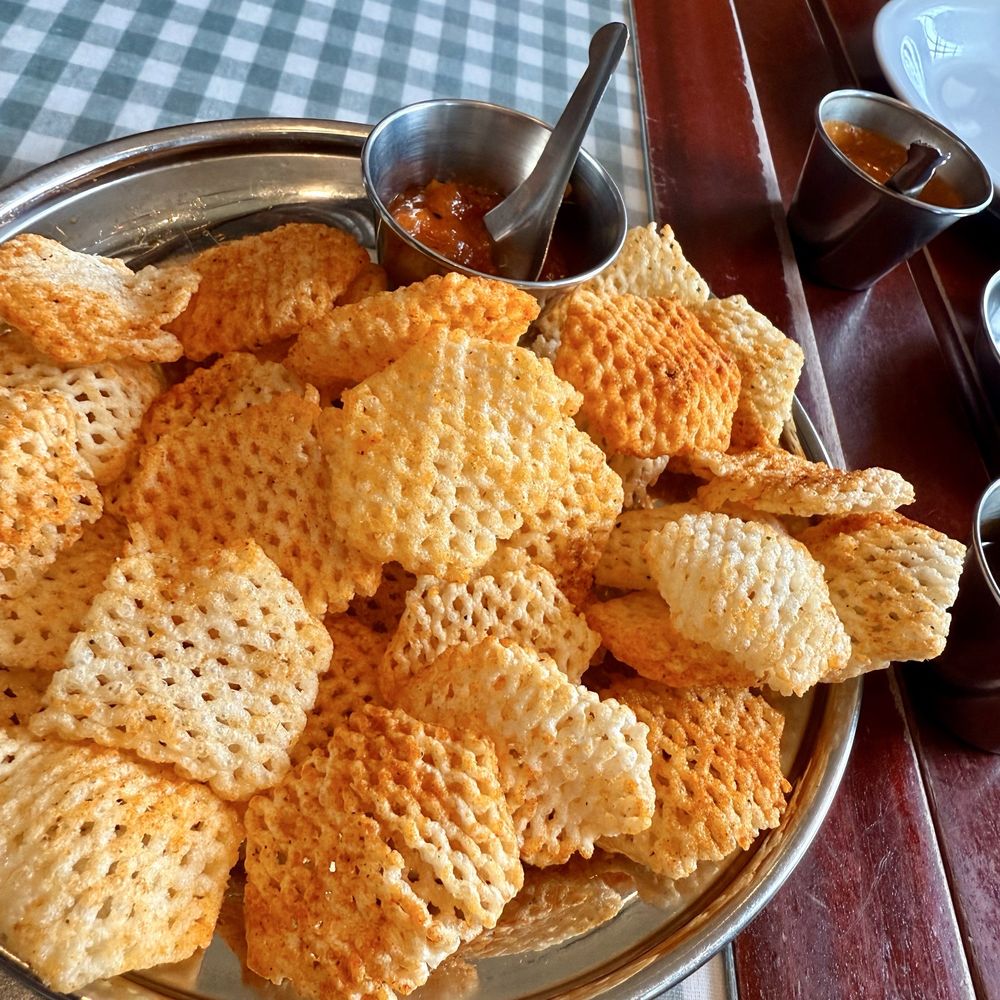 Dishoom - Chota Papad / poppadoms - Indian Near Me - Manchester, XGM