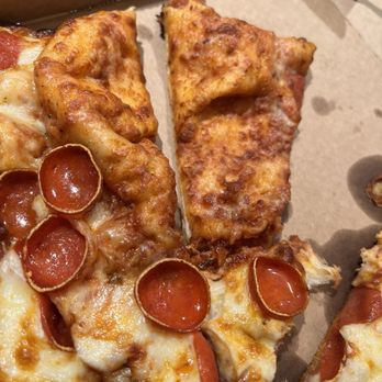 Round Table Pizza - slices of pepperoni and cheese pizza - Pizza Near Me - Lynnwood, Washington