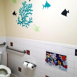 Edistonian General Store - The women's bathroom is clean and spacious enough to accommodate a wheelchair.