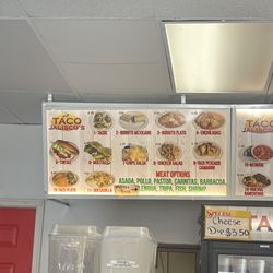 Taco Jalisco - Updated menu 2023