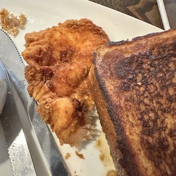 FolkArt - Chickwn and waffle without a speck of seasoning. - American Near Me - Decatur, Georgia FolkArt - Chickwn and waffle without a speck of seasoning. - American Near Me - Decatur, Georgia