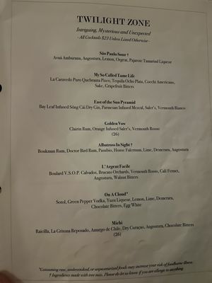Menu photo 4 Deep Dive Seattle, WA Menu photo 4 Deep Dive Seattle, WA