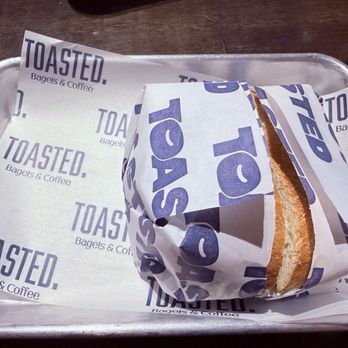 Toasted - Plain with scallion CC - Bagels Near Me - Seattle, Washington Toasted - Plain with scallion CC - Bagels Near Me - Seattle, Washington
