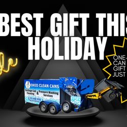 Ohio Clean Cans - It's the final days for this amazing deal! Get Garbage can cleaning gift certificates now just $20 per can,  thru December 20, 2023!
