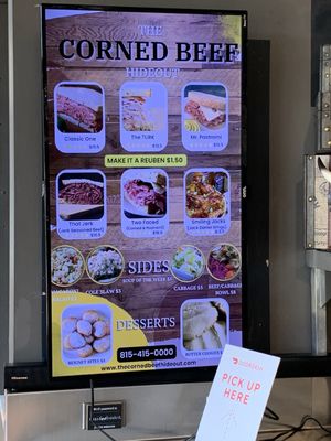 Menu photo 2 The Corned Beef Hideout Romeoville, IL