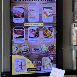 The Corned Beef Hideout - Keeping the menu simple