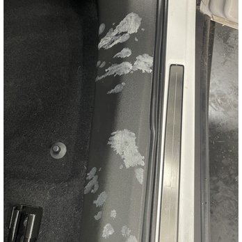 Jacksons Car Wash - this is how I received my car after detailing!   And could not be removed,  Had to buy a whole new plastic part from dealer. - Car Wash Near Me - Phoenix, Arizona