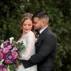 Luminist Photography - Bride and groom formal portrait. Intimate Moments