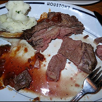 Hillstone - Half-eaten prime rib -- yum, yum - Salad Near Me - Houston, Texas Hillstone - Half-eaten prime rib -- yum, yum - Salad Near Me - Houston, Texas