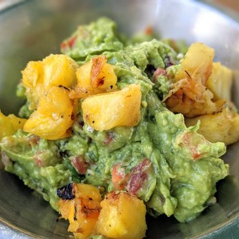 Cocina Madrigal - Guacamole de Casa with Caramelized Pineapple | Instagram: @telephonesmoothie - Tacos Near Me - Phoenix, Arizona