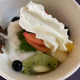 Delicious fruit toppings
