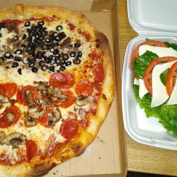 Ray's Pizza - 14" pizza and a Mozzarella Caprese Salad - Pizza Near Me - Chesapeake, Virginia