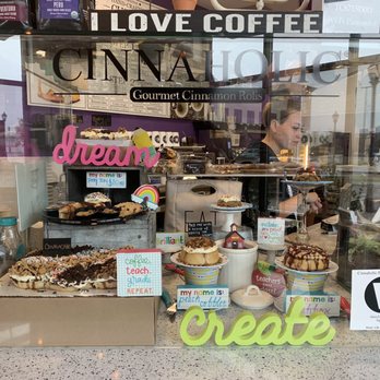 Cinnaholic - Display shout outs teachers and back to school. Vegan certificate - Bakeries Near Me - Indian Trail, North Carolina