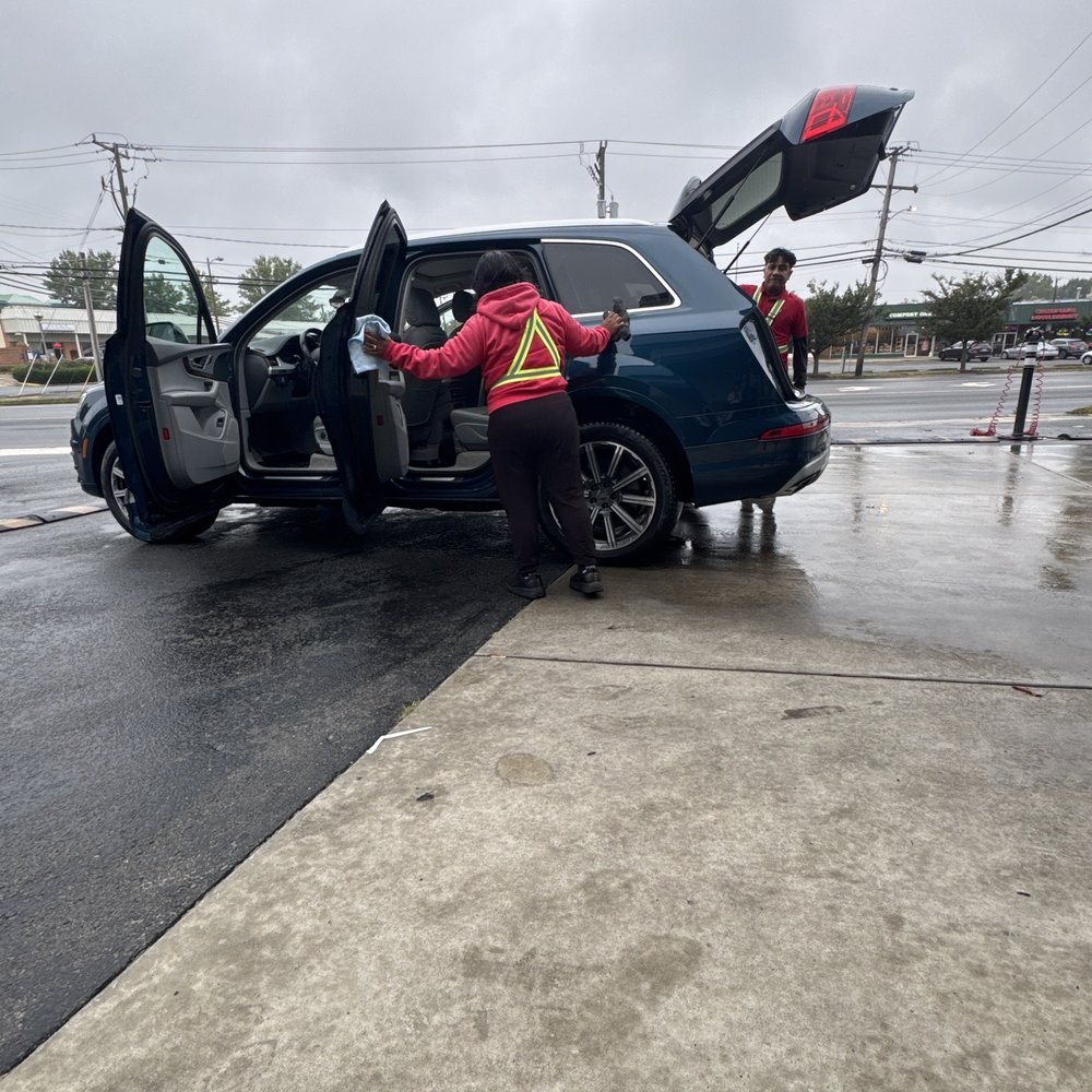 All the grease on the tires are gone