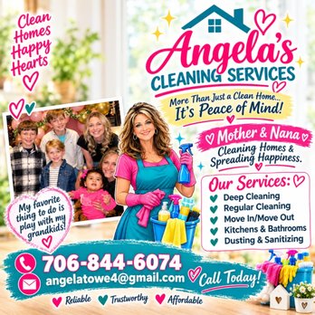 Angela's Cleaning Services - angelatowe4@gmail.com - Home Cleaning Near Me Angela's Cleaning Services - angelatowe4@gmail.com - Home Cleaning Near Me