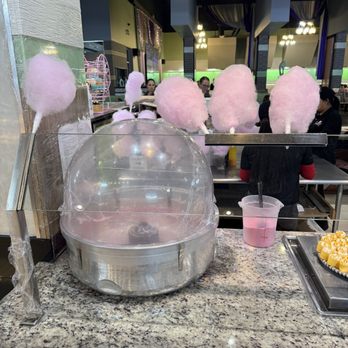 Feast Buffet - Cotton candy station is awesome & there is a huge selection of desserts! - Buffets Near Me - Renton, Washington