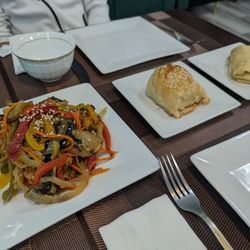 Tandoor Samsa - Eggplant salad