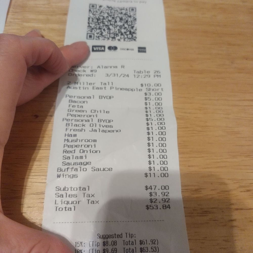 Watch out! The prices really add up! Watch out! The prices really add up!
