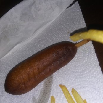 Griff's Hamburgers - Burned kids corn dog meal - Burgers Near Me - Garland, Texas Griff's Hamburgers - Burned kids corn dog meal - Burgers Near Me - Garland, Texas