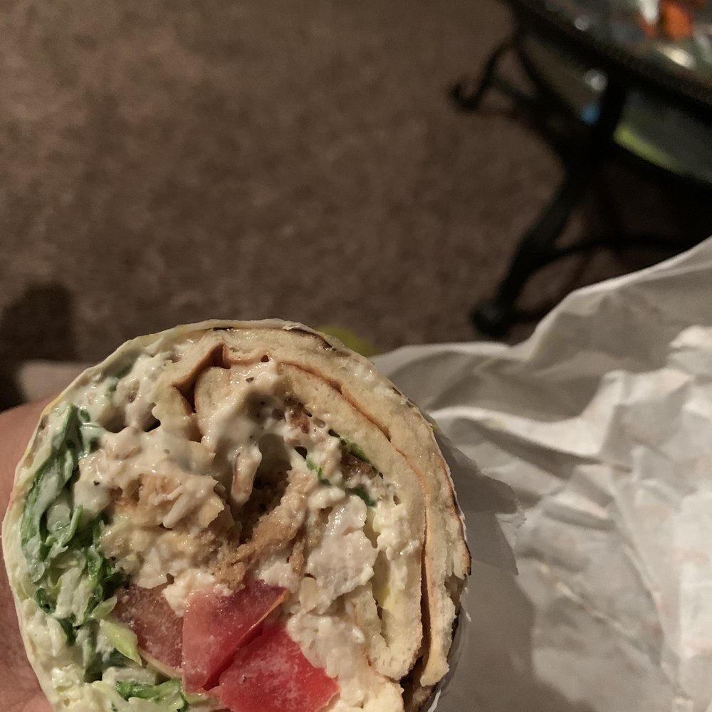 Calif Chicken Cafe - Caesar Wrap - American Near Me - Northridge, California