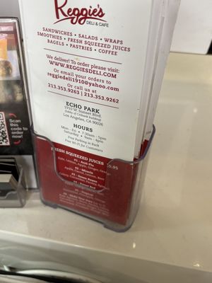 Menu photo 1 Reggie's Deli & Cafe Los Angeles, CA Menu photo 1 Reggie's Deli & Cafe Los Angeles, CA