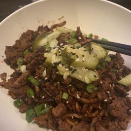 Black Bean noods