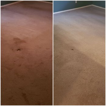 Admiral Chem Dry - Before and after photo from bedroom that was emptied out before new furniture arrives - Carpet Cleaning Near Me - San Antonio, Texas Admiral Chem Dry - Before and after photo from bedroom that was emptied out before new furniture arrives - Carpet Cleaning Near Me - San Antonio, Texas