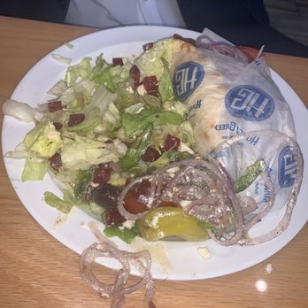 The Hungry Greek - Side salad was huge! - Greek Near Me - Tampa, Florida The Hungry Greek - Side salad was huge! - Greek Near Me - Tampa, Florida