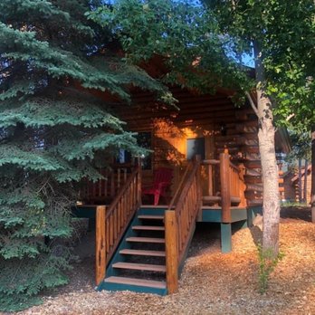Silverwolf Chalets - The front of our cabin. - Hotels Near Me - West Glacier, Montana Silverwolf Chalets - The front of our cabin. - Hotels Near Me - West Glacier, Montana
