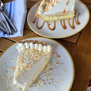 Monkeypod Kitchen - Coconut and Banana Cream Pies - Hawaiian Near Me - Kapolei, Hawaii Monkeypod Kitchen - Coconut and Banana Cream Pies - Hawaiian Near Me - Kapolei, Hawaii
