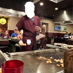 Osaka Japanese Steak House & Sushi Bar - My buddy cooking since the chef quit