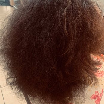 Exhale Salon And Spa - My before color hair. Some gray and frizzy curls. Nicki had her work cut out with me! - Hair Salons Near Me - Lodi, California Exhale Salon And Spa - My before color hair. Some gray and frizzy curls. Nicki had her work cut out with me! - Hair Salons Near Me - Lodi, California