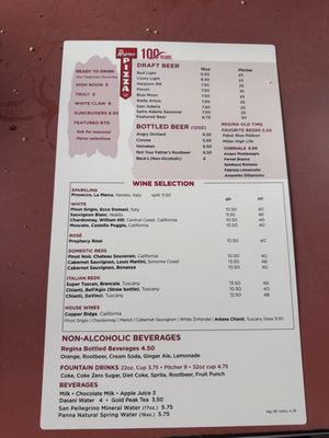 Menu photo 4 Regina Pizzeria Boston, MA Menu photo 4 Regina Pizzeria Boston, MA