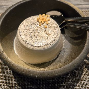 Leichi - Roasted green tea Panna Cotta - Japanese Near Me - Santa Clara, California