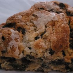 Coffee Cup - Chocolate chip scone. Really good. Lots of choc chips. Perfect with coffee.