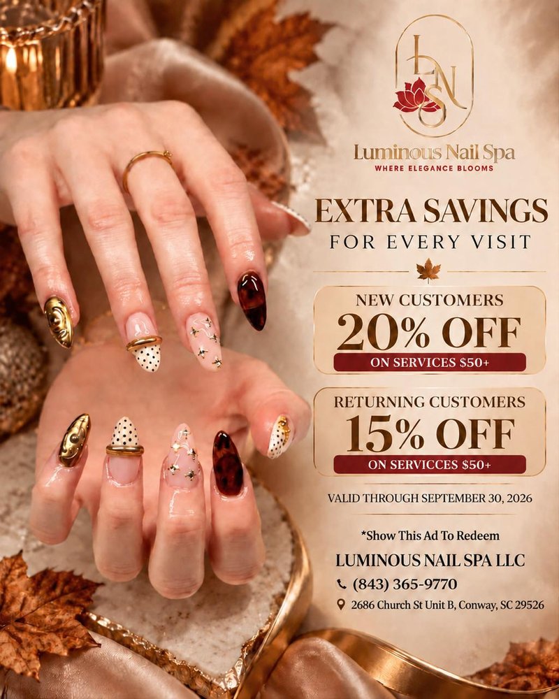 Luminous Nail Spa Logo