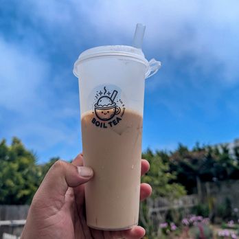 Boil Tea - iced milk tea $5.75 - Shaved Ice Near Me - San Francisco, California