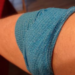 Memorial Blood Centers - St. Paul Donor Center - after donation wrap