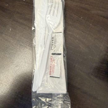 Cafe LaNae & Bakery - Packaged Flatware for To-Go Order - Cafes Near Me - Wood River, Illinois