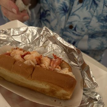 James Hook & Co - The Regular Lobster Roll with Butter* - Seafood Near Me - Boston, Massachusetts James Hook & Co - The Regular Lobster Roll with Butter* - Seafood Near Me - Boston, Massachusetts