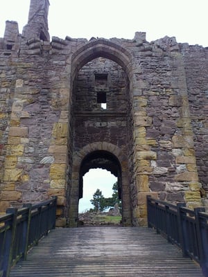 Dirleton Castle & Gardens by null
