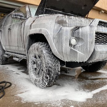 MINT Automotive - Sudsing up one of our customer's vehicles - Auto Detailing Near Me - Santa Fe, New Mexico