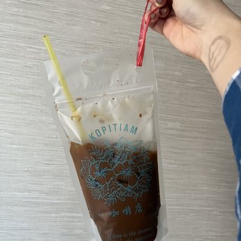 Kopitiam - Hor KaShai -- iced milo coffee. super fun and nostalgic packaging - Malaysian Near Me - New York, New York Kopitiam - Hor KaShai -- iced milo coffee. super fun and nostalgic packaging - Malaysian Near Me - New York, New York