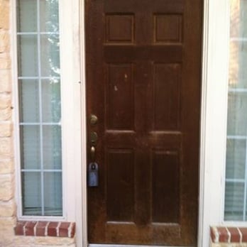 CrossWires Electric - Before staining - Handyman Near Me CrossWires Electric - Before staining - Handyman Near Me