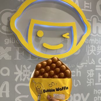 Happy Lemon - Pearlridge - Bubble Waffle - Bubble Tea Near Me - Aiea, Hawaii