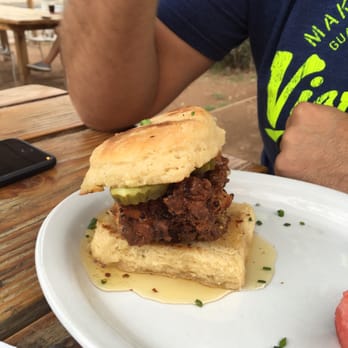 Welcome Diner - Fried chicken biscuit with honey and mustard - Diners Near Me - Phoenix, Arizona Welcome Diner - Fried chicken biscuit with honey and mustard - Diners Near Me - Phoenix, Arizona