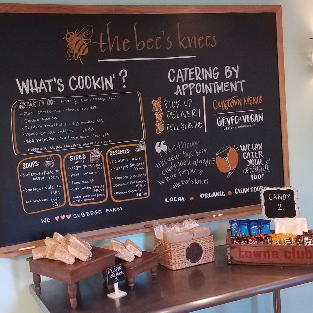 The Bee's Knees - tonight's menu board - New American Near Me - Avon, Connecticut The Bee's Knees - tonight's menu board - New American Near Me - Avon, Connecticut