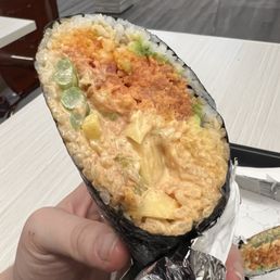 B2. Spicy Poke Tuna Burrito
